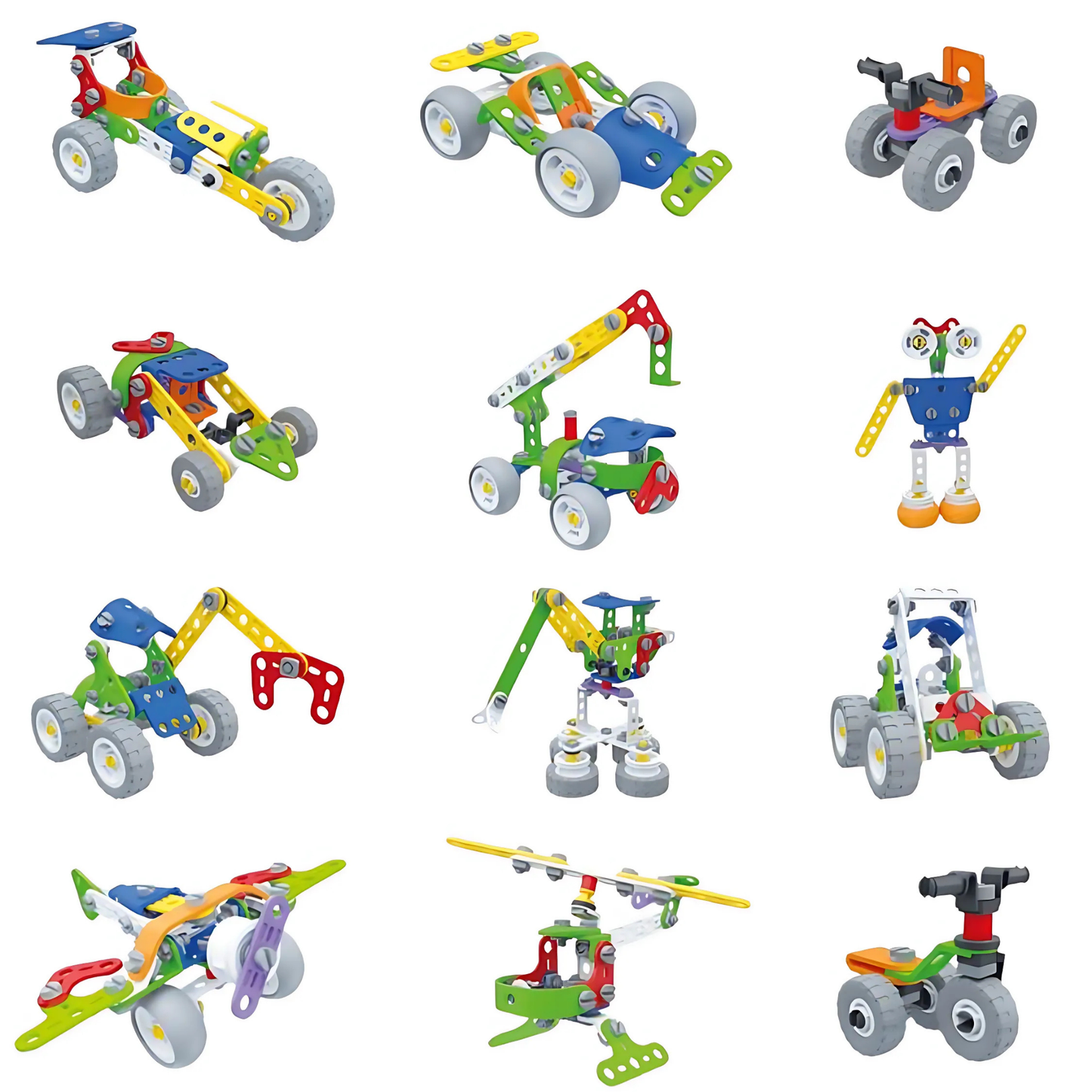 Stemio Technic 12'si 1 Arada Stem Oyun Seti